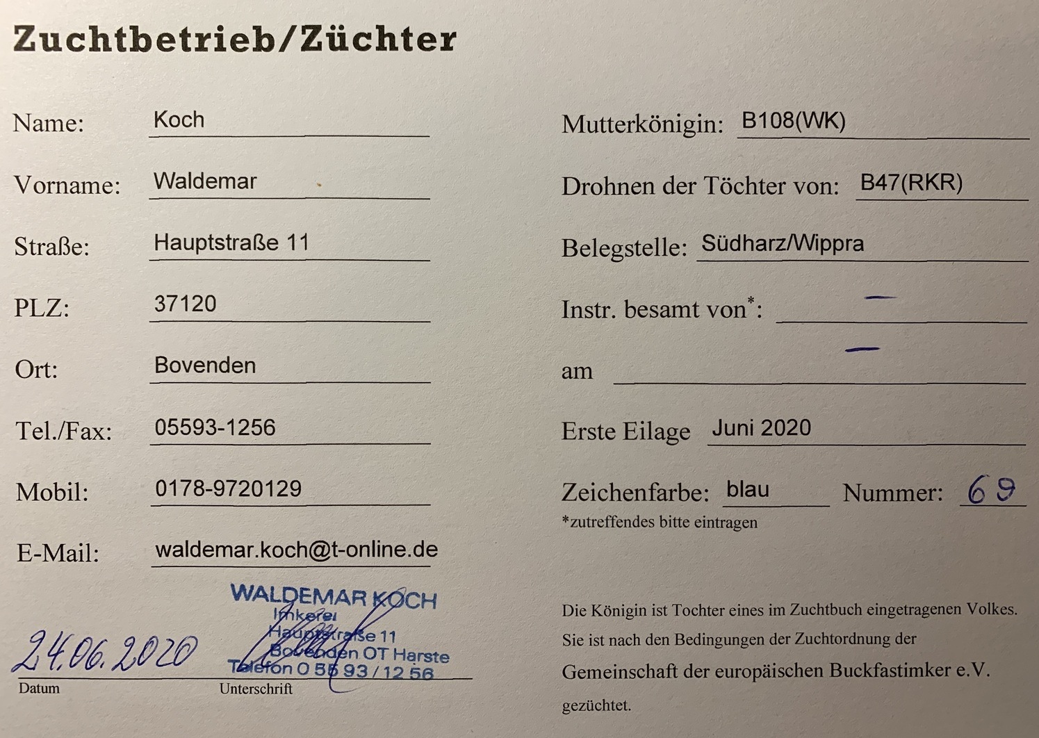 Паспорт пчеломатки бакфаст, изображение 8